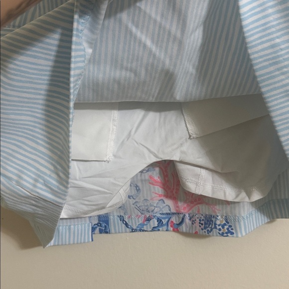 NWT Lilly Pulitzer Luxletic Monica Skort Multi Naut Today Engineered size 14 - Picture 5 of 6